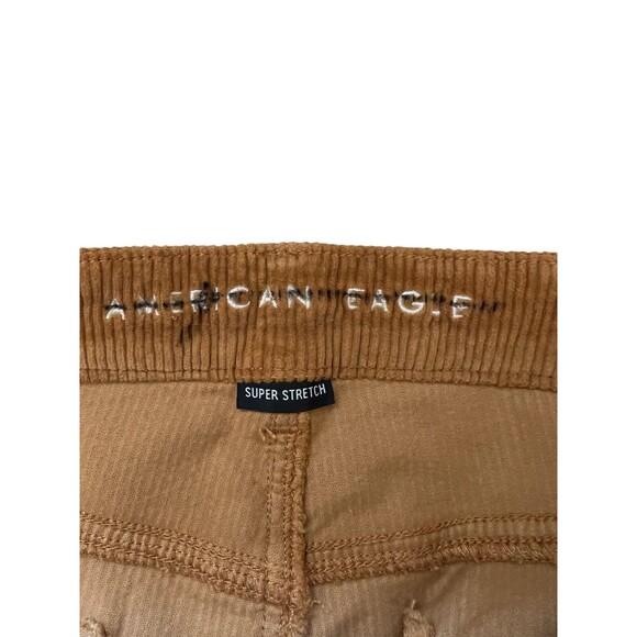American Eagle Women’s Corduroy Mom Jeans Size 14 L – Stretch Cuffed - Picture 3 of 8